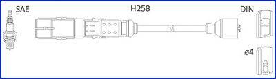Комплект проводов зажигания HITACHI 134780