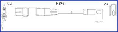 HITACHI 134787 Комплект проводов зажигания