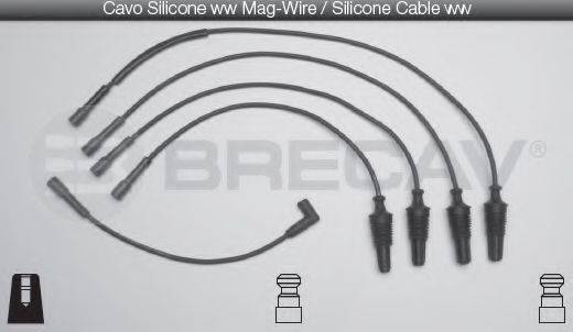 BRECAV 05516 Комплект проводов зажигания