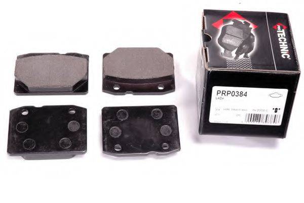 Комплект тормозных колодок, дисковый тормоз PROTECHNIC PRP0384