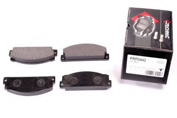 Комплект тормозных колодок, дисковый тормоз PROTECHNIC PRP0442