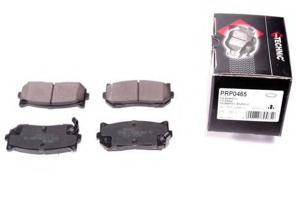 Комплект тормозных колодок, дисковый тормоз PROTECHNIC PRP0465