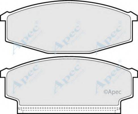 APEC BRAKING PAD601 Комплект тормозных колодок, дисковый тормоз