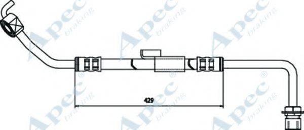 Тормозной шланг APEC BRAKING HOS3247