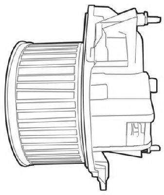 CTR 1208244 Электродвигатель, вентиляция салона