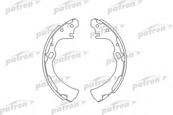 PATRON PSP282 Комплект тормозных колодок