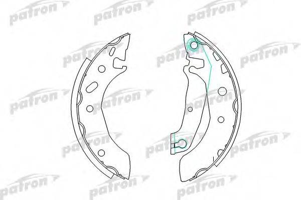 PATRON PSP297 Комплект тормозных колодок