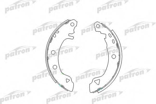 PATRON PSP401 Комплект тормозных колодок