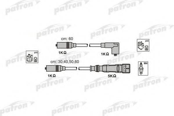 Комплект проводов зажигания PATRON PSCI1000
