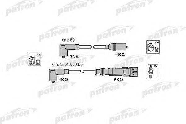 PATRON PSCI1003 Комплект проводов зажигания