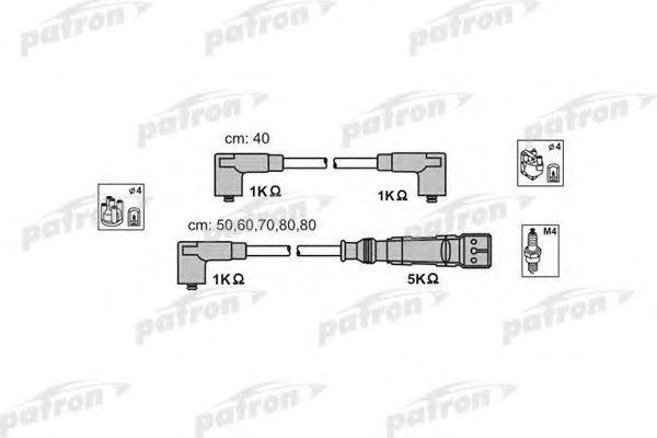 PATRON PSCI1005 Комплект проводов зажигания
