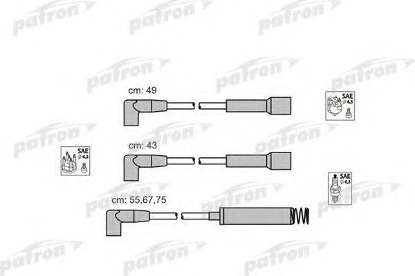 PATRON PSCI1008 Комплект проводов зажигания