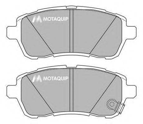 MOTAQUIP LVXL1370 Комплект тормозных колодок, дисковый тормоз