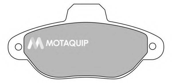 MOTAQUIP LVXL1409 Комплект тормозных колодок, дисковый тормоз