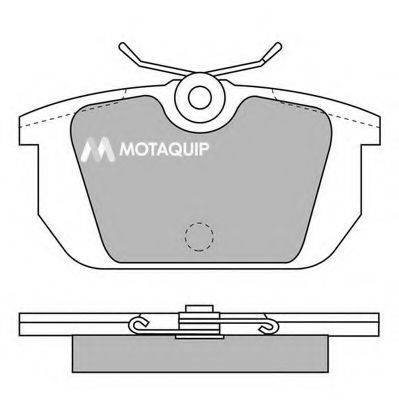 MOTAQUIP LVXL464 Комплект тормозных колодок, дисковый тормоз