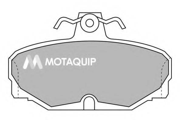 MOTAQUIP LVXL520 Комплект тормозных колодок, дисковый тормоз