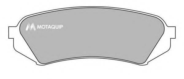 Комплект тормозных колодок, дисковый тормоз MOTAQUIP LVXL571