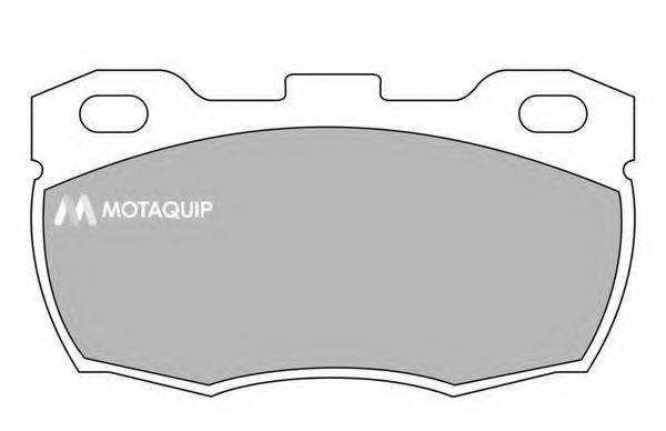 MOTAQUIP LVXL578 Комплект тормозных колодок, дисковый тормоз
