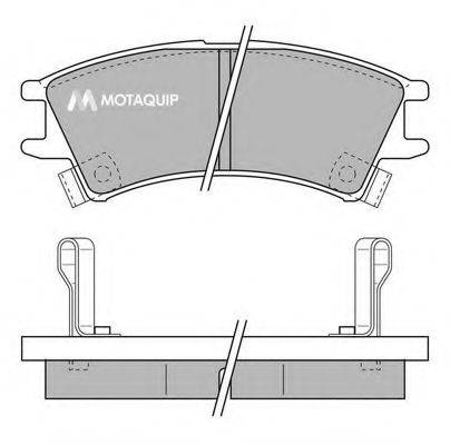 MOTAQUIP LVXL613 Комплект тормозных колодок, дисковый тормоз