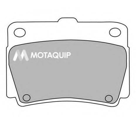 MOTAQUIP LVXL630 Комплект тормозных колодок, дисковый тормоз