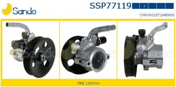 Гидравлический насос, рулевое управление SANDO SSP77119.1