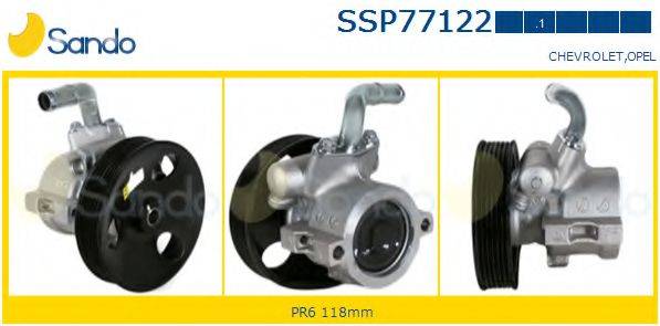 Гидравлический насос, рулевое управление SANDO SSP77122.1