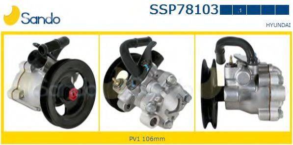 Гидравлический насос, рулевое управление SANDO SSP78103.1