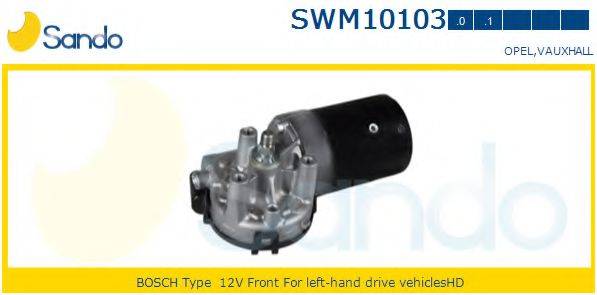 SANDO SWM101030 Двигатель стеклоочистителя