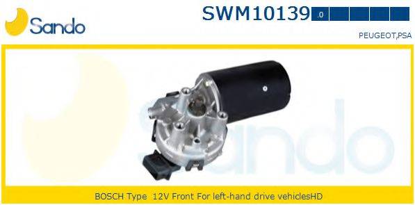 SANDO SWM101390 Двигатель стеклоочистителя