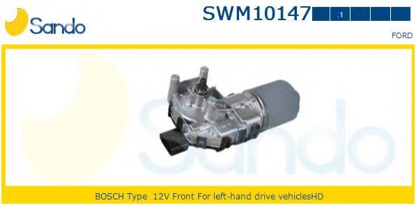 SANDO SWM101471 Двигатель стеклоочистителя