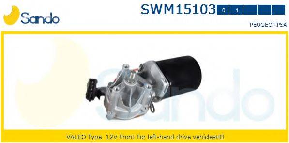 Двигатель стеклоочистителя SANDO SWM15103.0