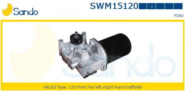 SANDO SWM151201 Двигатель стеклоочистителя