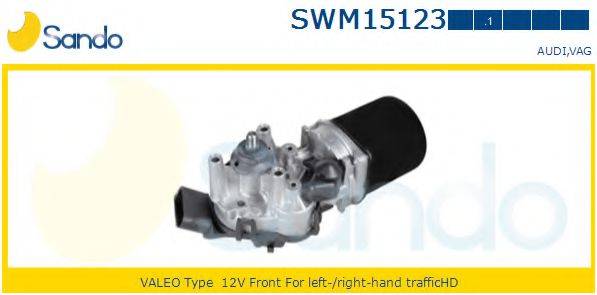 SANDO SWM151231 Двигатель стеклоочистителя