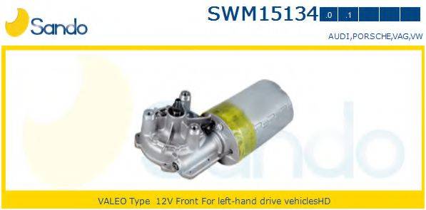 SANDO SWM151340 Двигатель стеклоочистителя