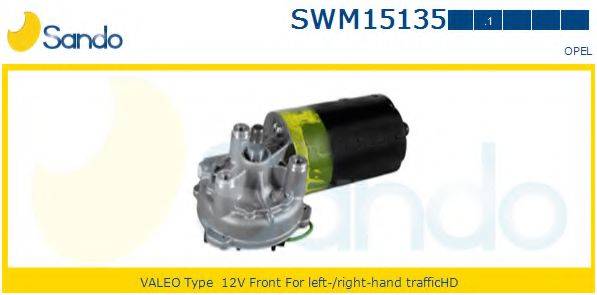 SANDO SWM151351 Двигатель стеклоочистителя