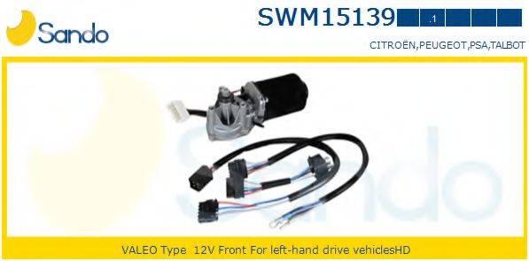 Двигатель стеклоочистителя SANDO SWM15139.1