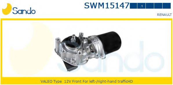 SANDO SWM151471 Двигатель стеклоочистителя