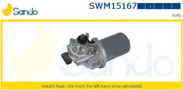 SANDO SWM151671 Двигатель стеклоочистителя