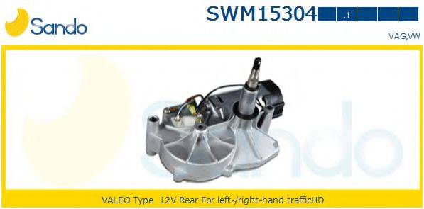 SANDO SWM153041 Двигатель стеклоочистителя
