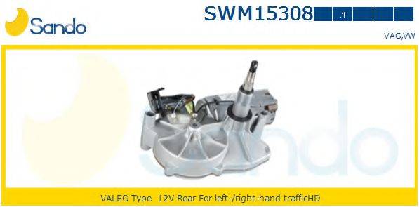 Двигатель стеклоочистителя SANDO SWM15308.1