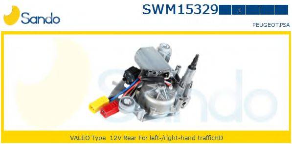 Двигатель стеклоочистителя SANDO SWM15329.1