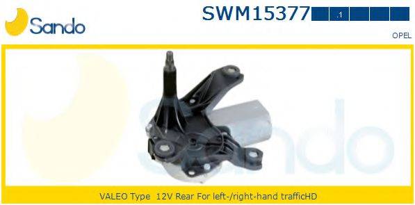 SANDO SWM153771 Двигатель стеклоочистителя