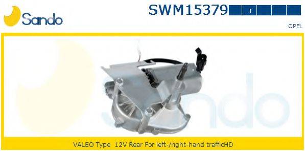 SANDO SWM153791 Двигатель стеклоочистителя