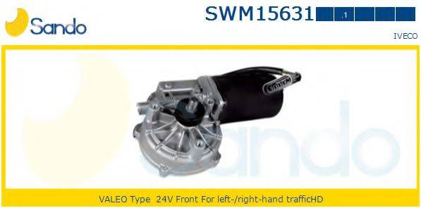 SANDO SWM156311 Двигатель стеклоочистителя
