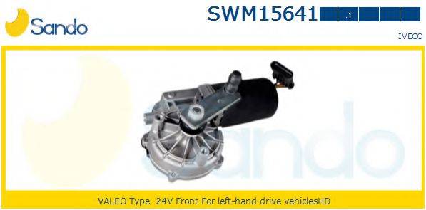 SANDO SWM156411 Двигатель стеклоочистителя