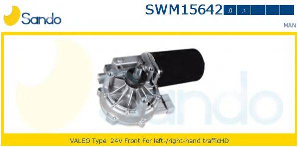 SANDO SWM156420 Двигатель стеклоочистителя