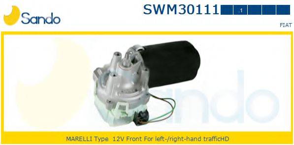 SANDO SWM301111 Двигатель стеклоочистителя