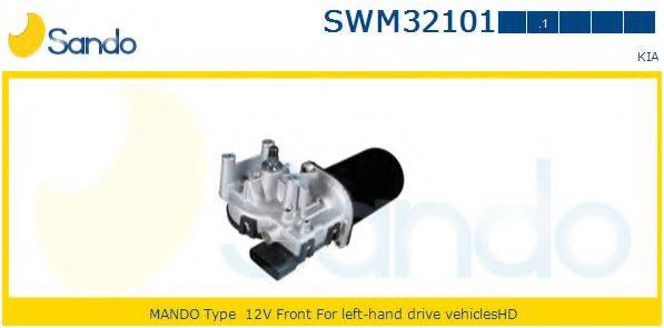 SANDO SWM321011 Двигатель стеклоочистителя