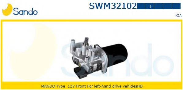 SANDO SWM321021 Двигатель стеклоочистителя