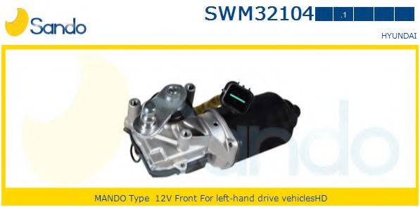 SANDO SWM321041 Двигатель стеклоочистителя